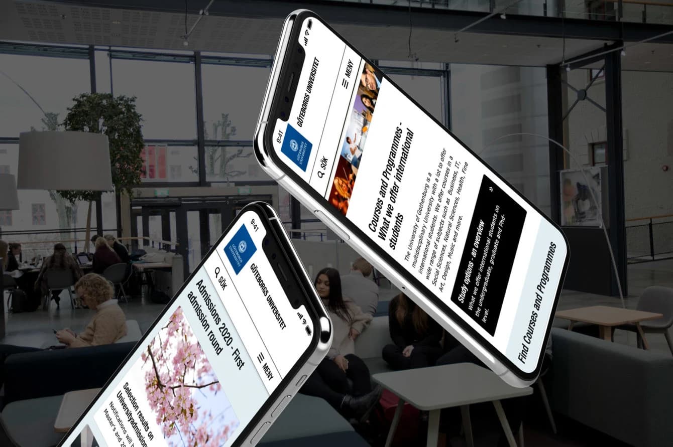 university of gothenburg iphones