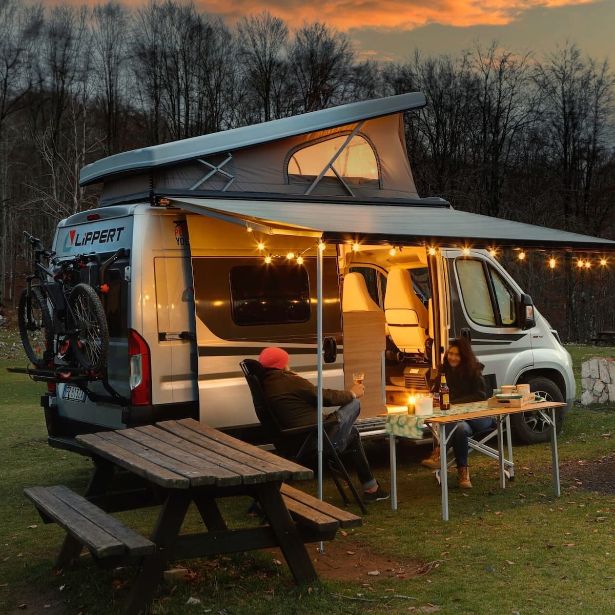 Lippert camper van