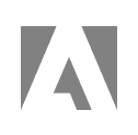 adobe grey logo