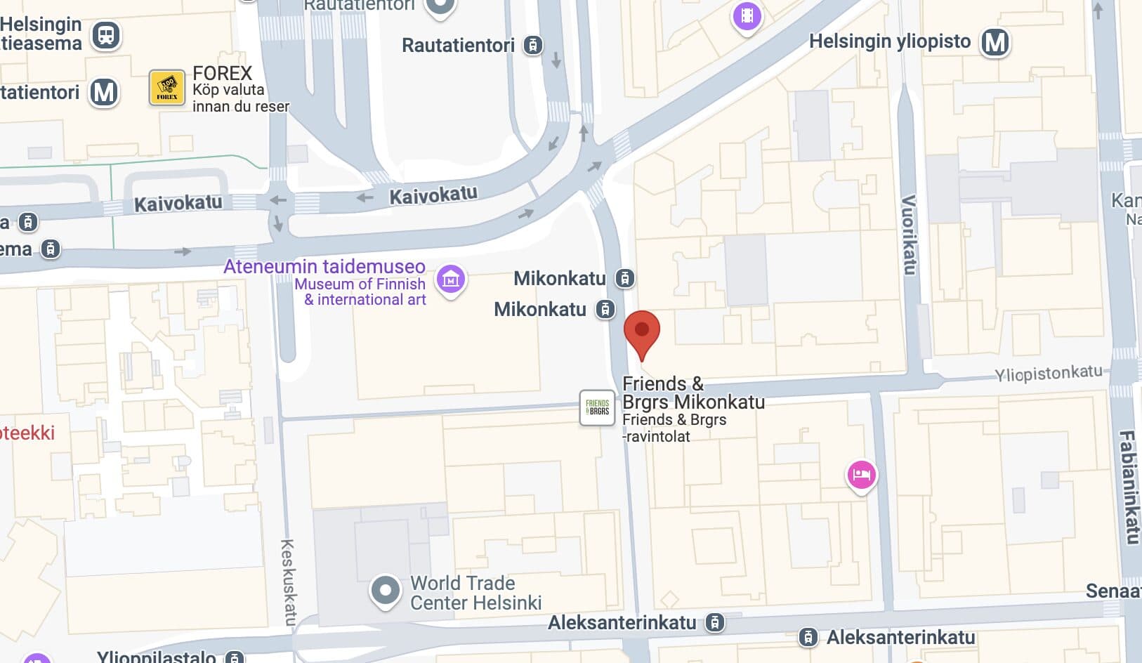 Helsinki Location Address Image