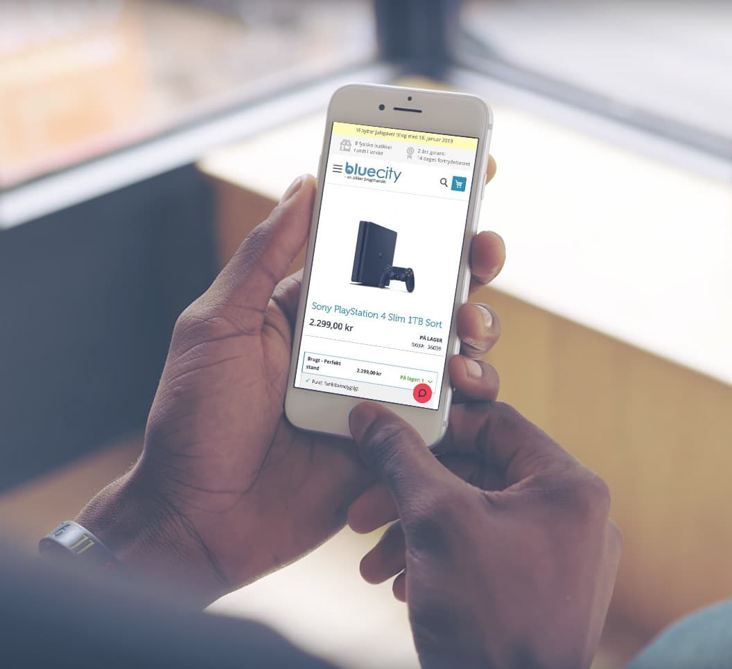 Blue City Iphone PDP