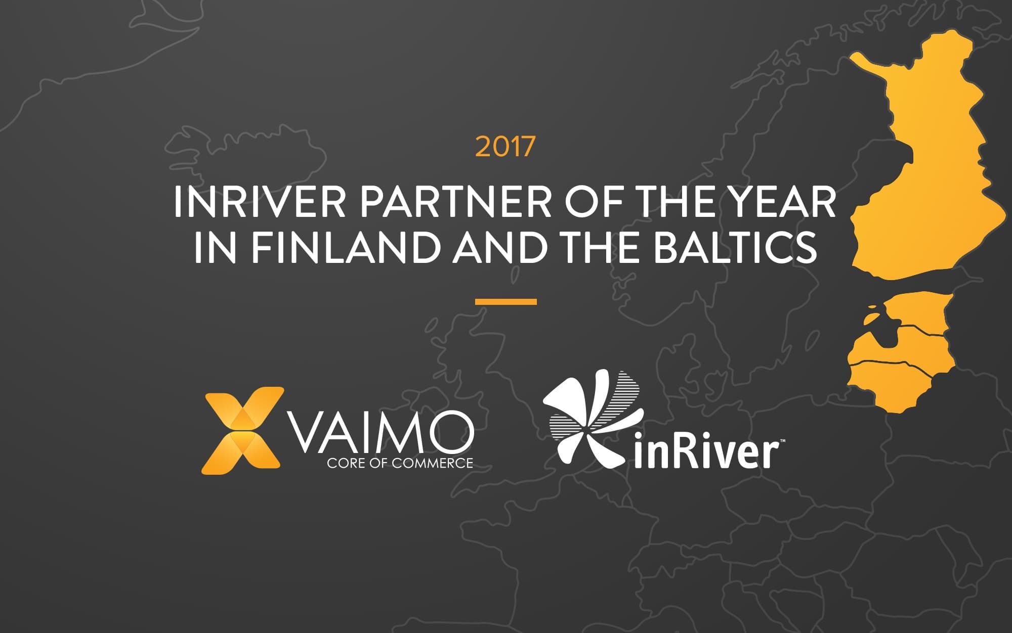 Vaimo Scoop inRiver Partner of the Year Award for Finland and the Baltics - Featured Image