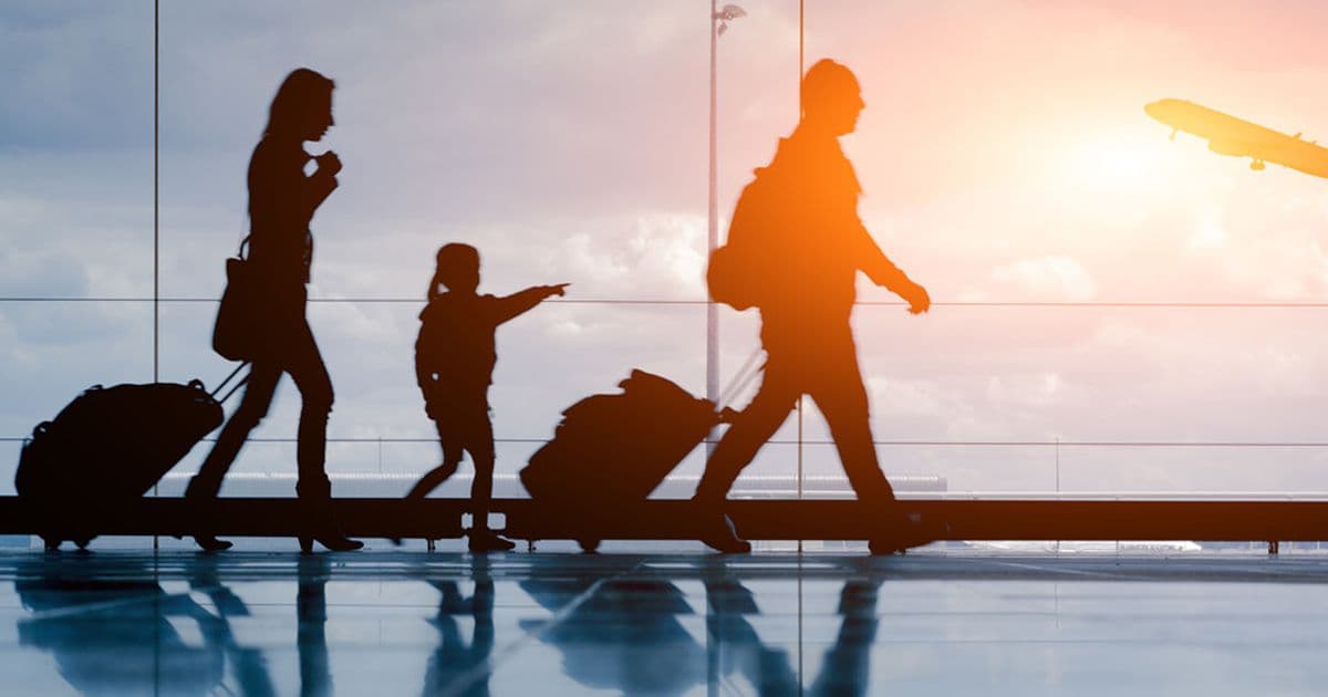 vaskan airport sunset