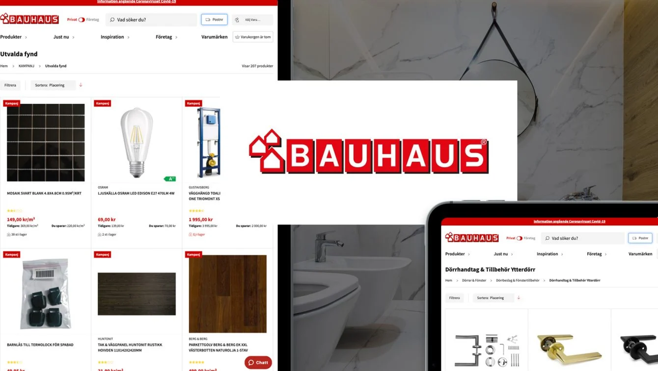 Bauhaus Site Mockups