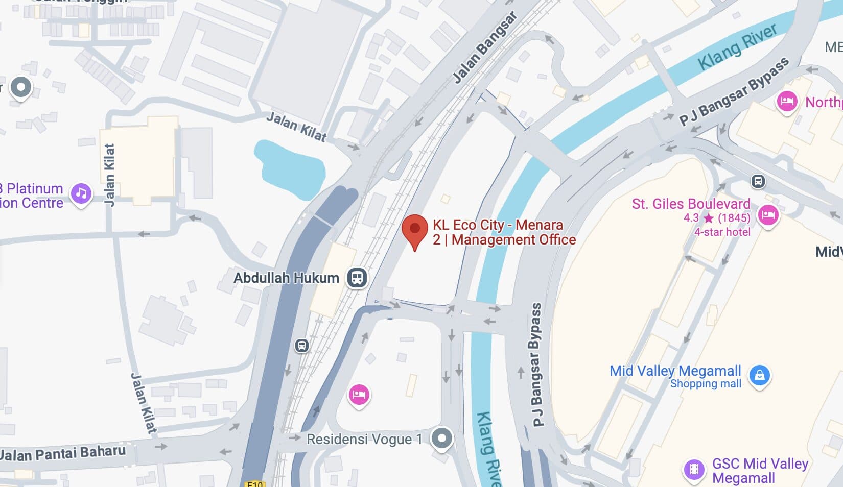 Kuala Lumpur Location Address Image