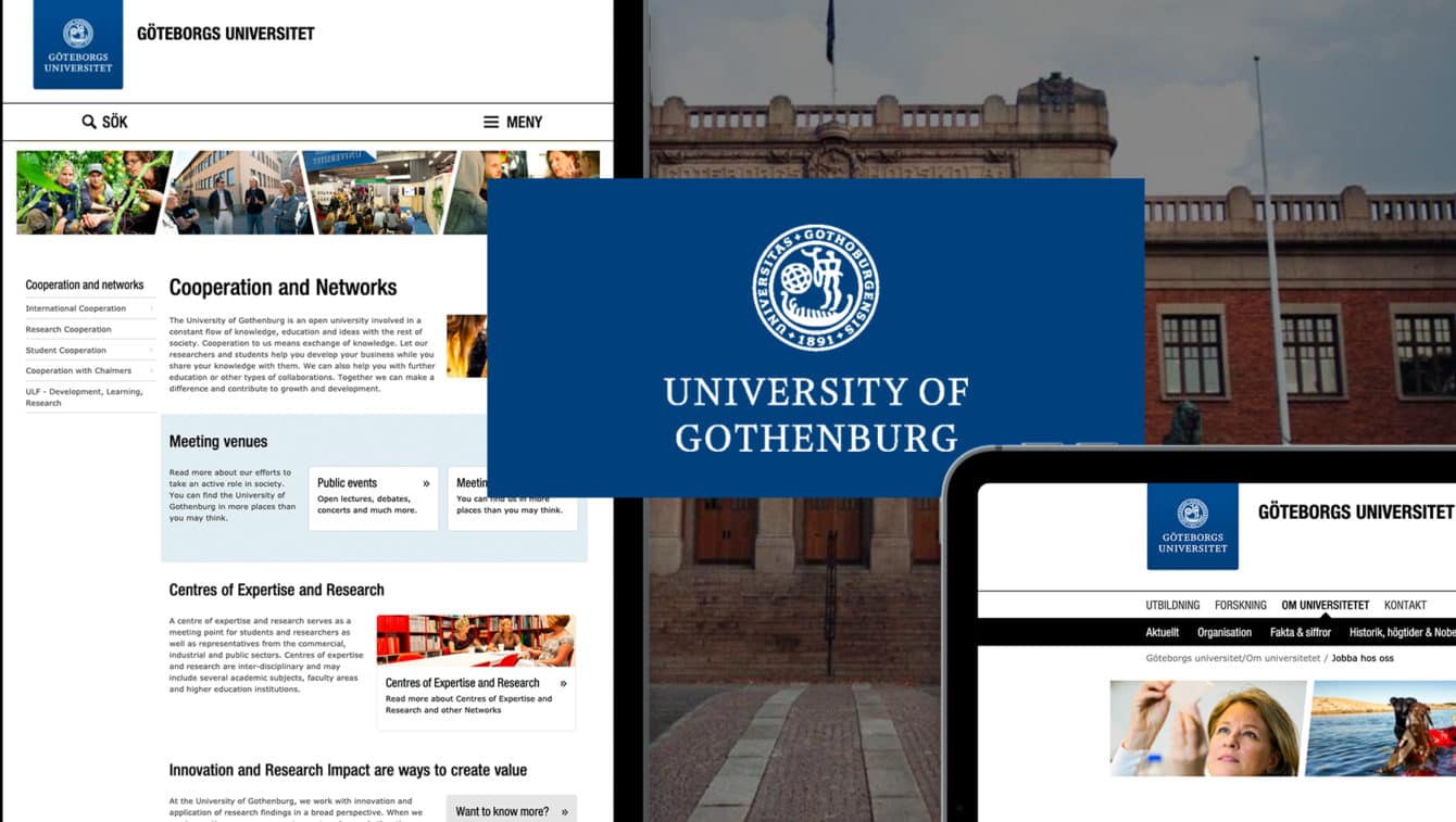 Case Study University of Gothenburg - Featured Image
