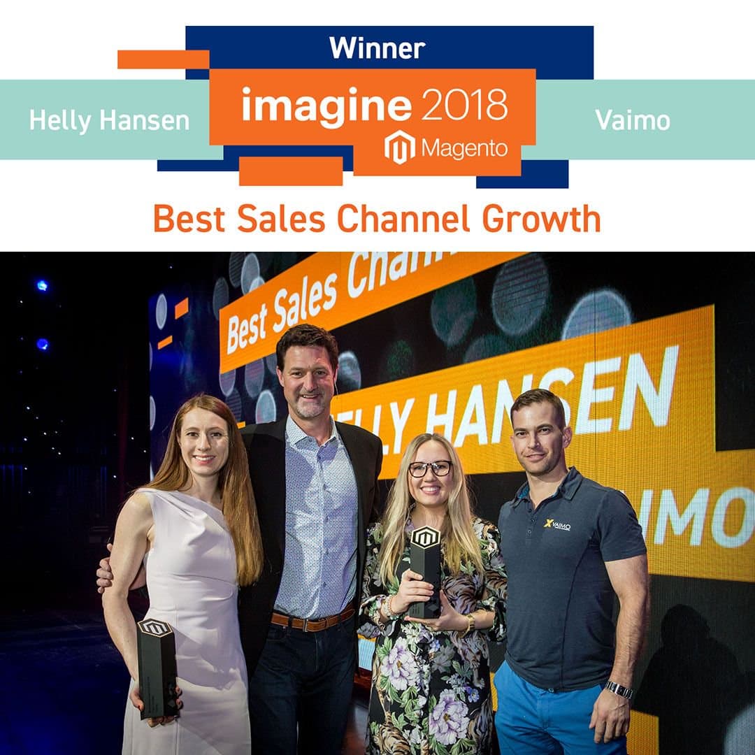 Helly Hansen Win Best Sales Channel Growth at Magento Imagine 2018 - Featured Image