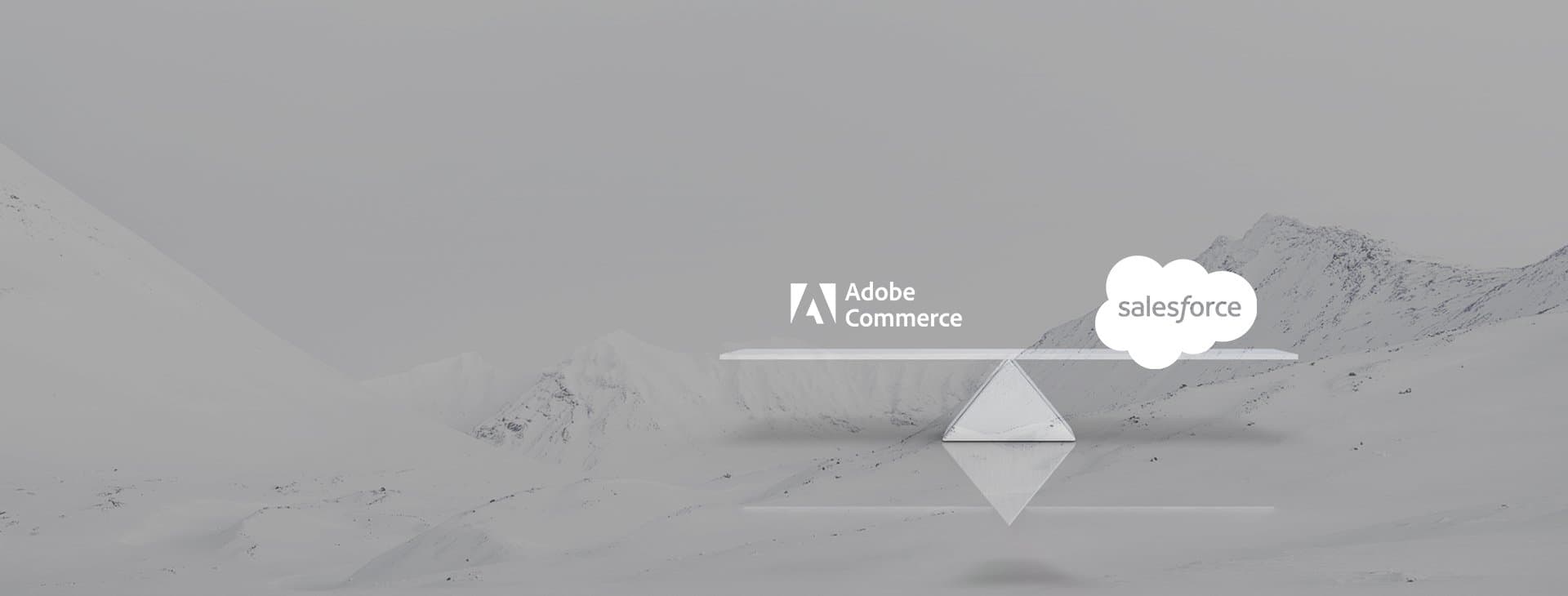 Adobe Commerce Cloud (Magento) vs. Salesforce Commerce Cloud - Platform comparison Featured Image