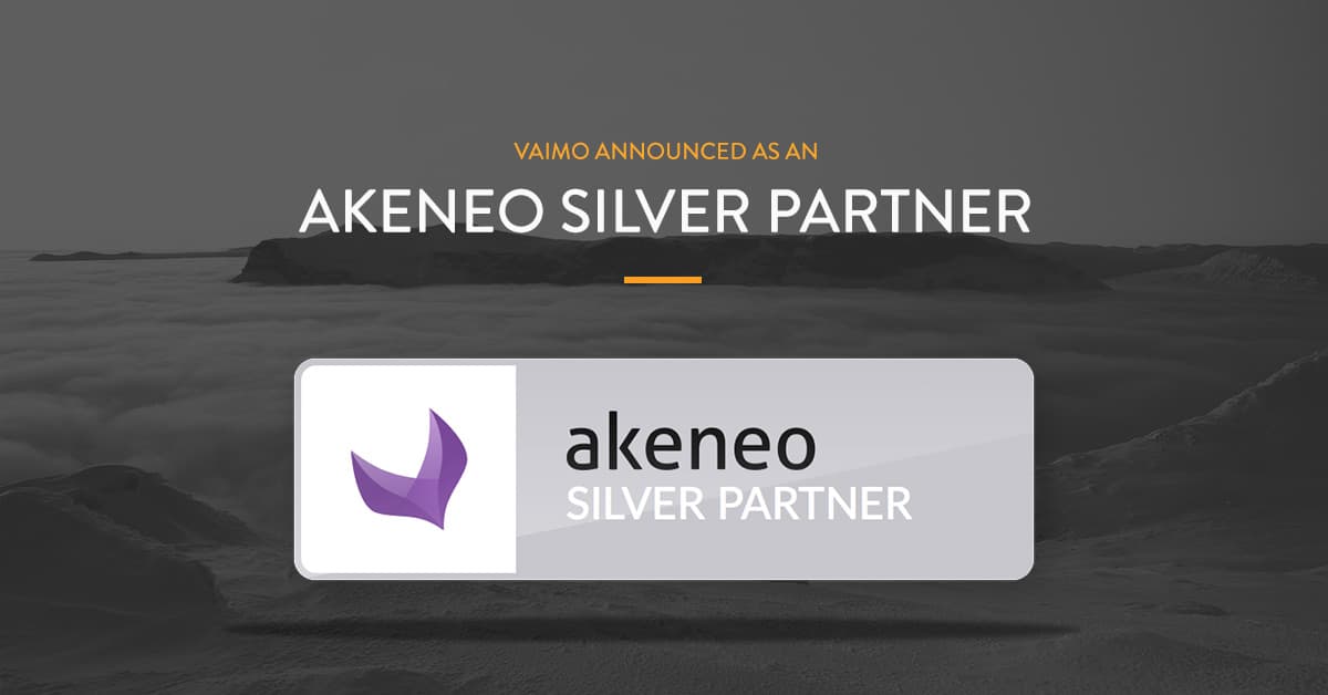 Vaimo Announced as an Akeneo Silver Partner - Featured Image