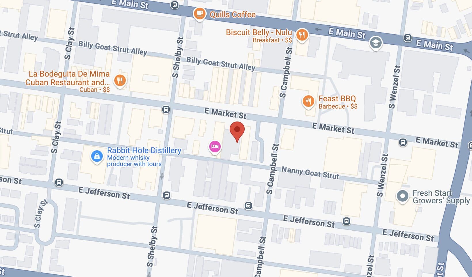 Louisville Location Address Image