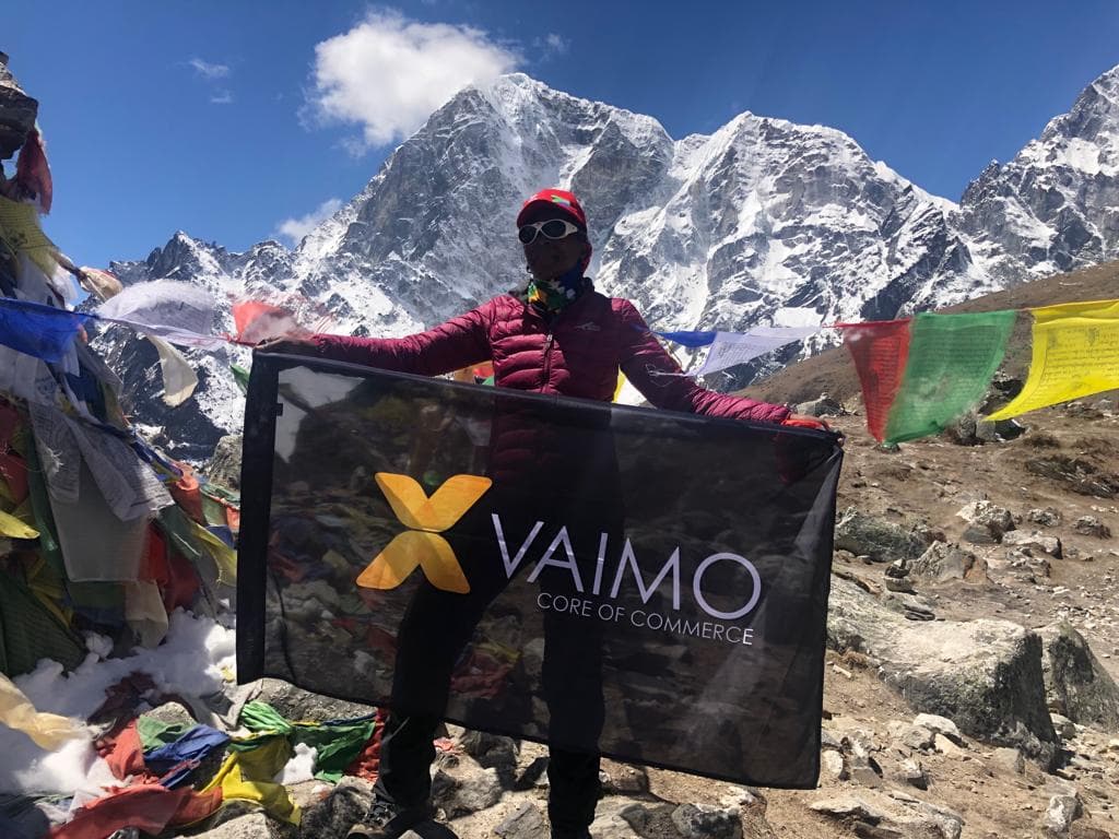 Featured image for Saray Reaches Everest Base Camp and Attends Puja ceremony