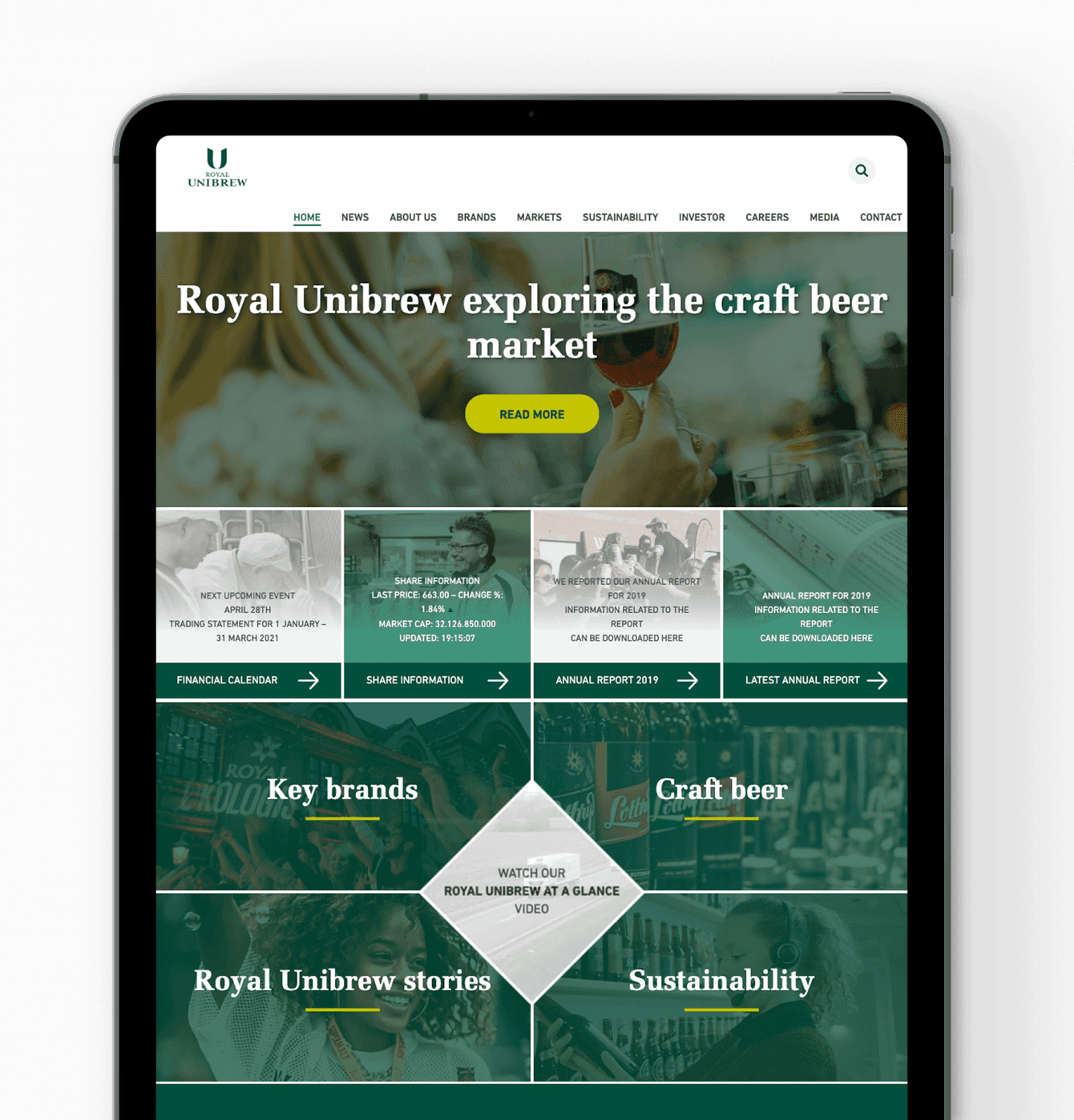 Royal unibrew Site